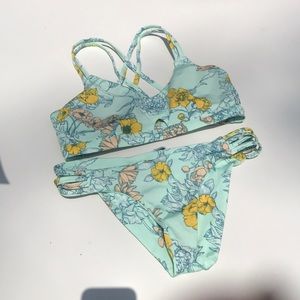 Hurley floral bikini